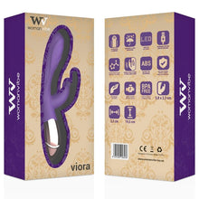 Cargar imagen en el visor de la galería, VIBRADOR VIORA RECARGABLE SILICONA
