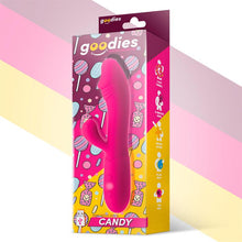 Cargar imagen en el visor de la galería, VIBRADOR CON CONEJITO PUNTO G USB SILICONA CANDY
