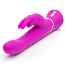 Load image into Gallery viewer, VIBRADOR PUNTO G Y CONEJITO CURVE USB DE HAPPY RABBIT
