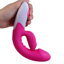 Load image into Gallery viewer, VIBRADOR PUNTO G CONEJITO DANCER FUCSIA NALONE
