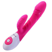 Load image into Gallery viewer, VIBRADOR PUNTO G CONEJITO DANCER FUCSIA NALONE
