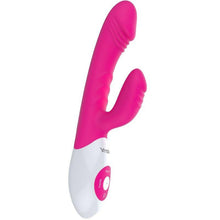 Load image into Gallery viewer, VIBRADOR PUNTO G CONEJITO DANCER FUCSIA NALONE
