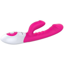 Load image into Gallery viewer, VIBRADOR PUNTO G CONEJITO DANCER FUCSIA NALONE
