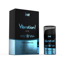 Load image into Gallery viewer, GEL VIBRADOR EFECTO FRIO VIBRATION ICE 15 ML - Spicyandlove
