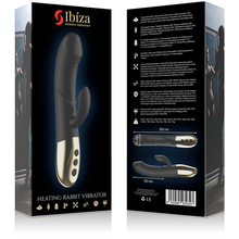 Load image into Gallery viewer, VIBRADOR ROTADOR CON RABBIT NEGRO
