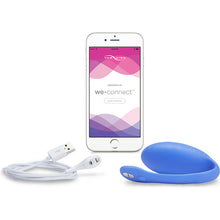 Cargar imagen en el visor de la galería, VIBRADOR PARA PAREJAS CON APP AZUL
