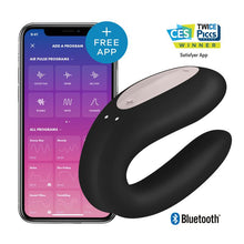 Cargar imagen en el visor de la galería, VIBRADOR PARA PAREJAS CON APP DOUBLE JOY SATISFYER - 3 COLORES
