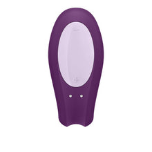 Load image into Gallery viewer, VIBRADOR PARA PAREJAS CON APP DOUBLE JOY VIOLETA SATISFYER - Spicyandlove
