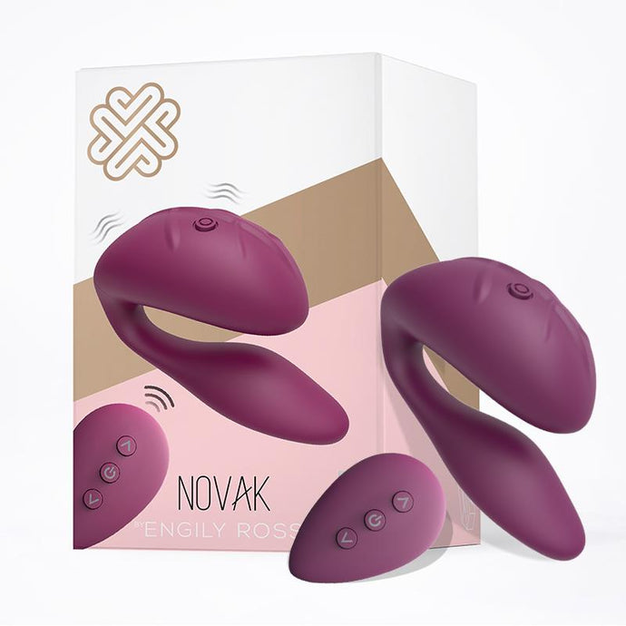 VIBRADOR PARA PAREJAS CONTROL REMOTO NOVAK