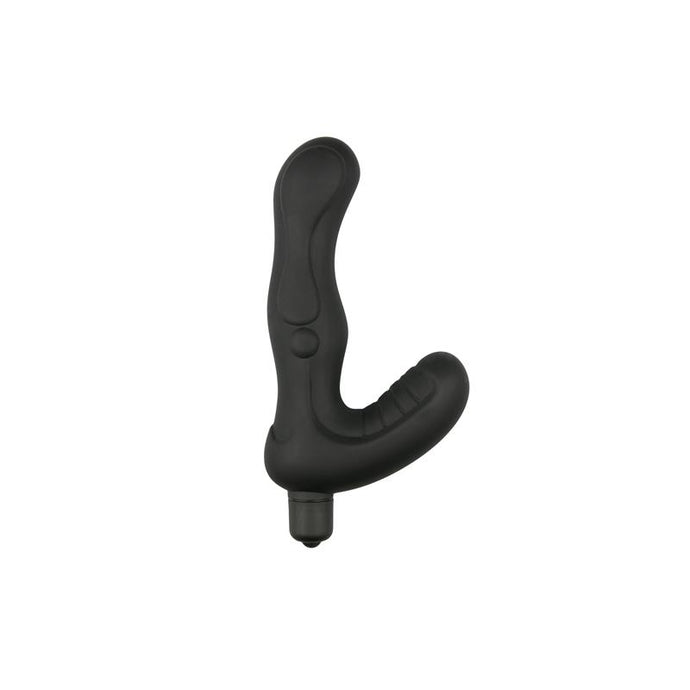 VIBRADOR ANAL ESTIMULADOR PERINEO Y PRÓSTATA SILICONA NEGRO